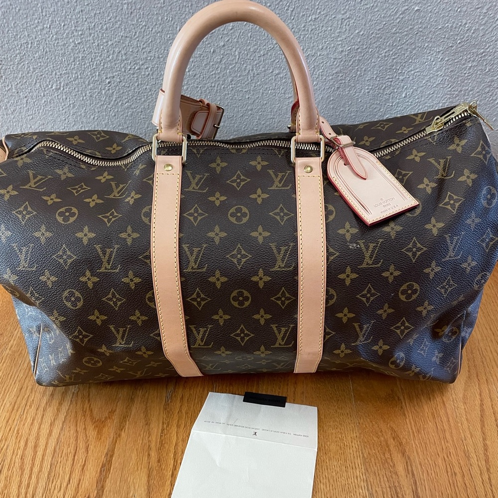 Louis Vuitton KEEPALL Mono 50 Duffel bag BRAND NEW (never used)